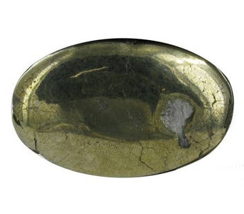 67.42ct Fabulous Cut & Polished Pyrite Gem Oval shap