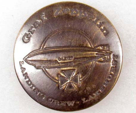GRAF ZEPPELIN CREW BRASS BADGE