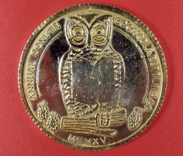 COCA-COLA ANNUAL CONVENTION COIN