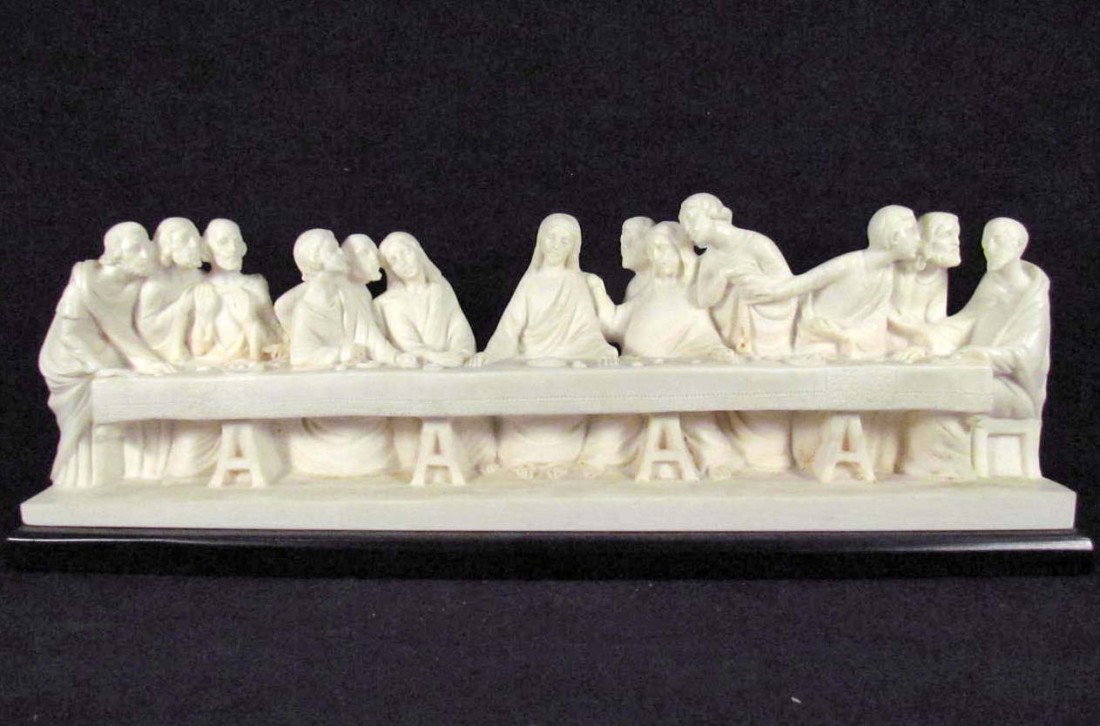 A. SANTINI THE LAST SUPPER FIGURINE: N/A
