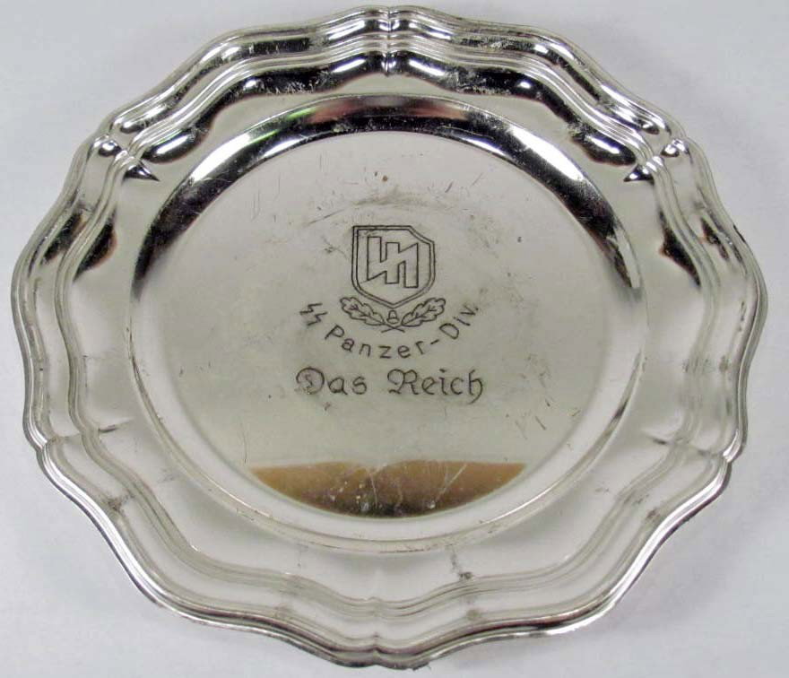 GERMAN NAZI SS PANZER DIV WALL PLAQUE: N/A