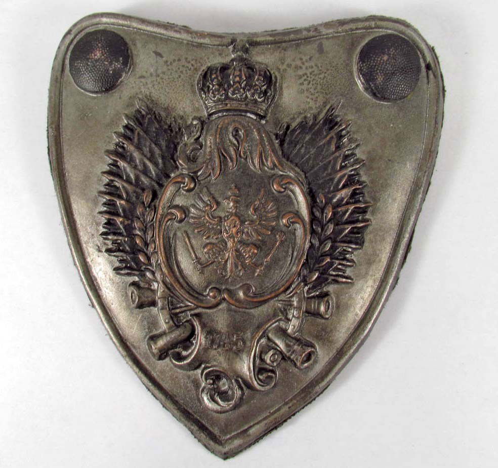 MILITARY GORGET - 1745: N/A