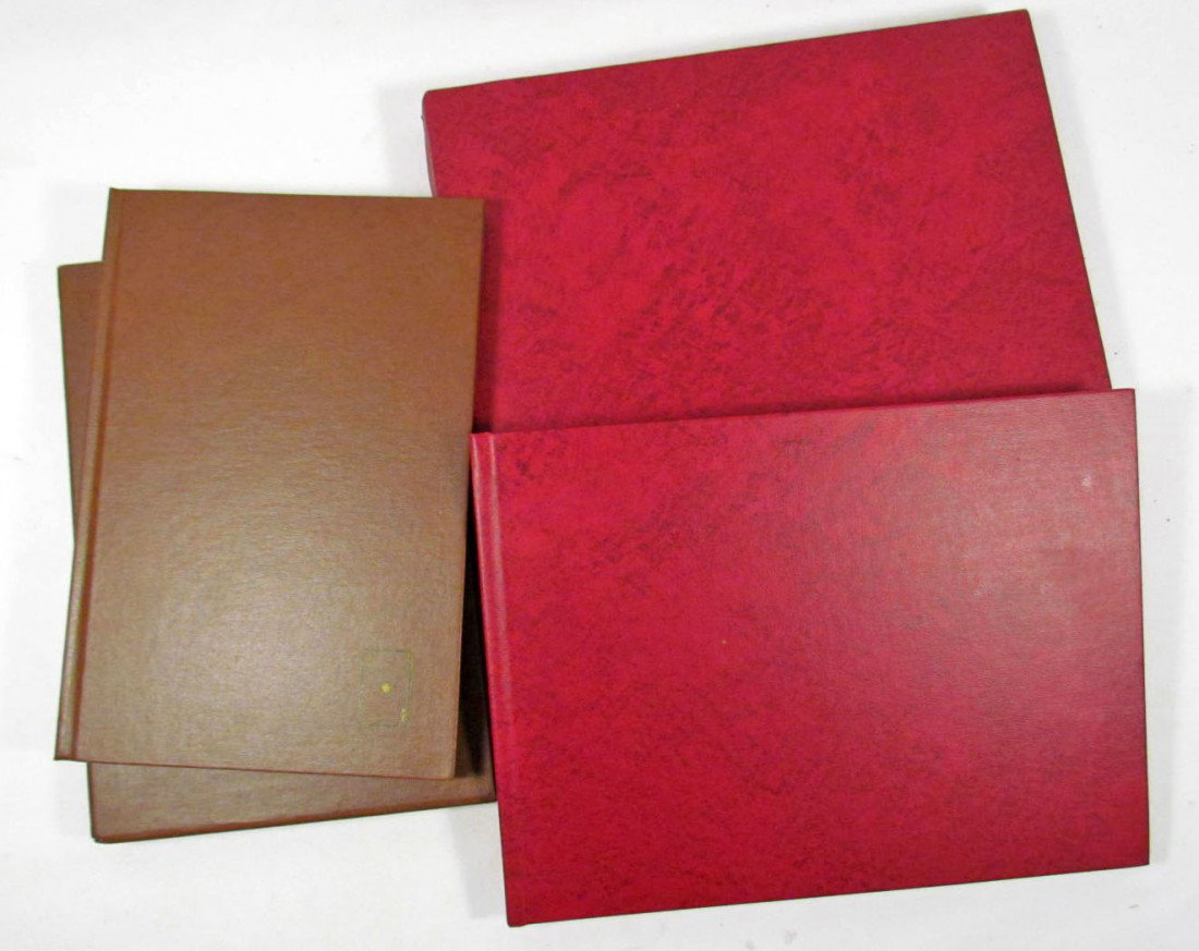 LOT OF 2 ACE POWELL BOOKS W/ ETCHINGS: Each Ace Powell contains an original Etching signed and numbered in the front of each book. Books are titled "The Ace Powell Etching Catalogue" and "Ace Powell's Montana".