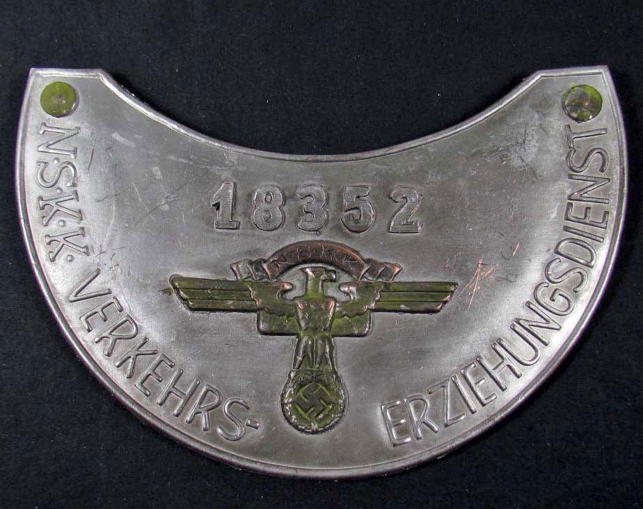GERMAN NAZI NSKK GORGET