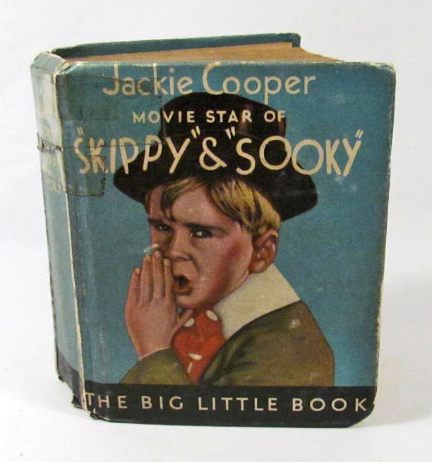 3908 - 1933 - "THE STORY OF JACKIE COOPER" ELEANOR: "Movie Star of Skippy and Sooky" w/photographs - The Big Little Book