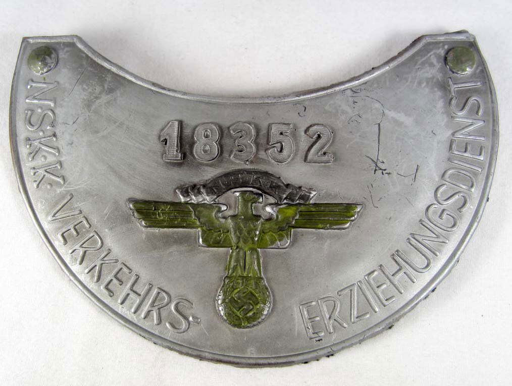 GERMAN NAZI NSKK GORGET