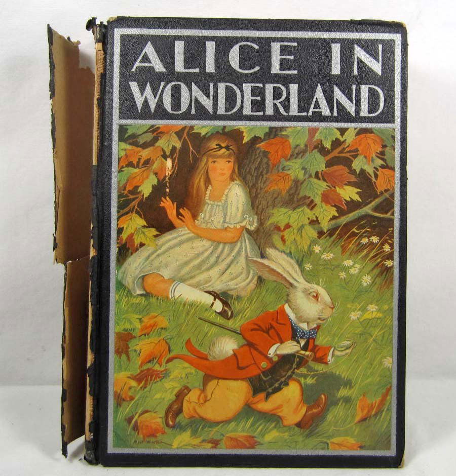 14 1916 "ALICE IN WONDERLAND" HARDCOVER BOOK