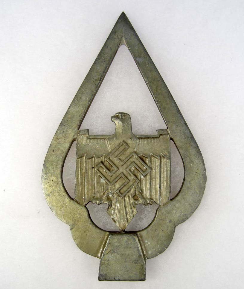 GERMAN NAZI FLAG POLE TOP