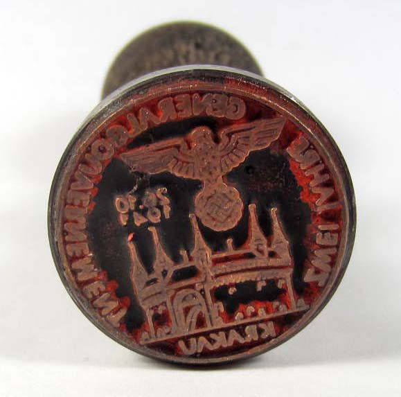 GERMAN NAZI RUBBER STAMP