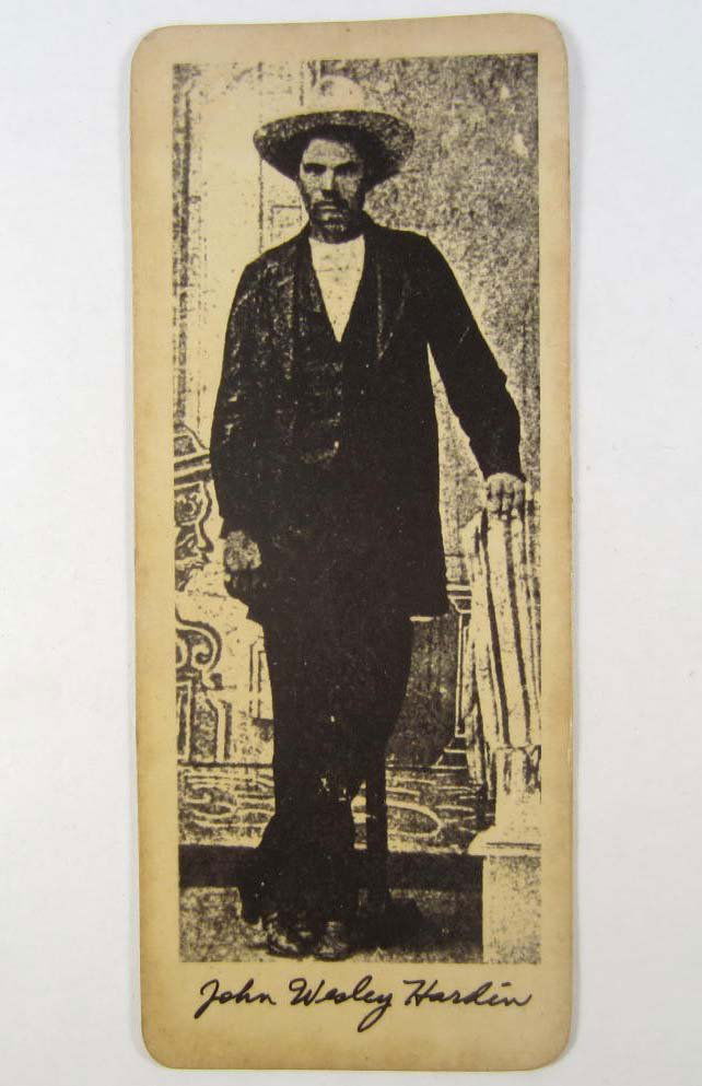 OUTLAW JOHN WESLEY PHOTO PRINT: APPROX 2 1/2 X 6