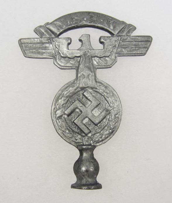 GERMAN NAZI NSKK FLAG POLE TOPER