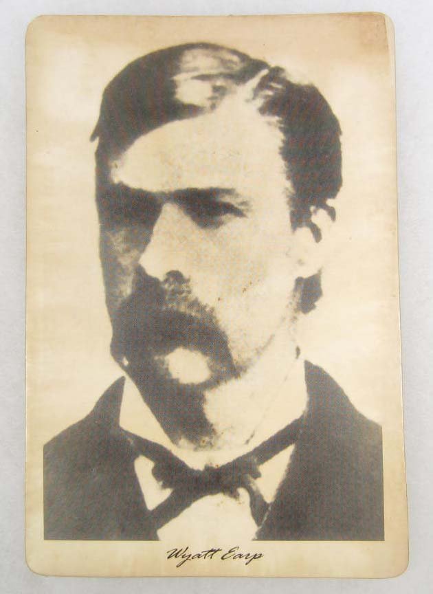 WYATT EARP LAW MANN PHOTO PRINT