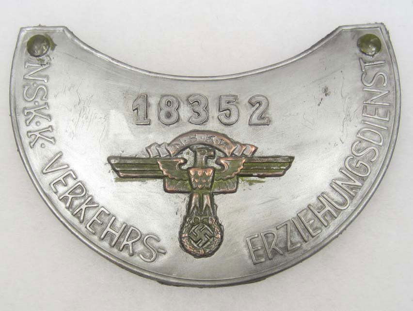 GERMAN NAZI NSKK GORGET
