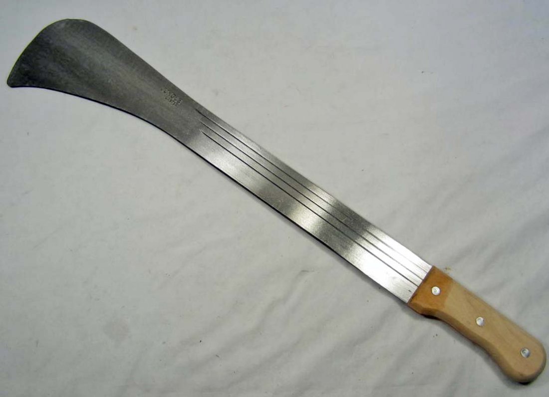 3759 - MASTER CUTLERY JUNGLE BRUSH THINNER MACHETE KNIF: approx : 25 inches