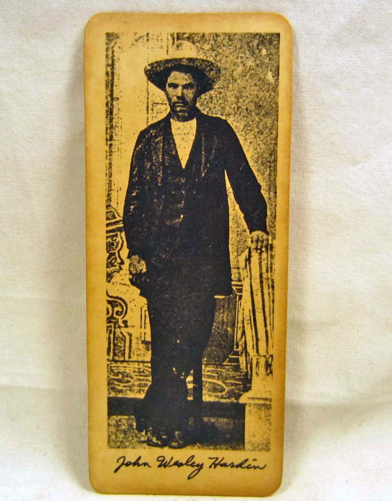 2806 - JOHN WESLEY HARDIN WESTERN PHOTO PRINT