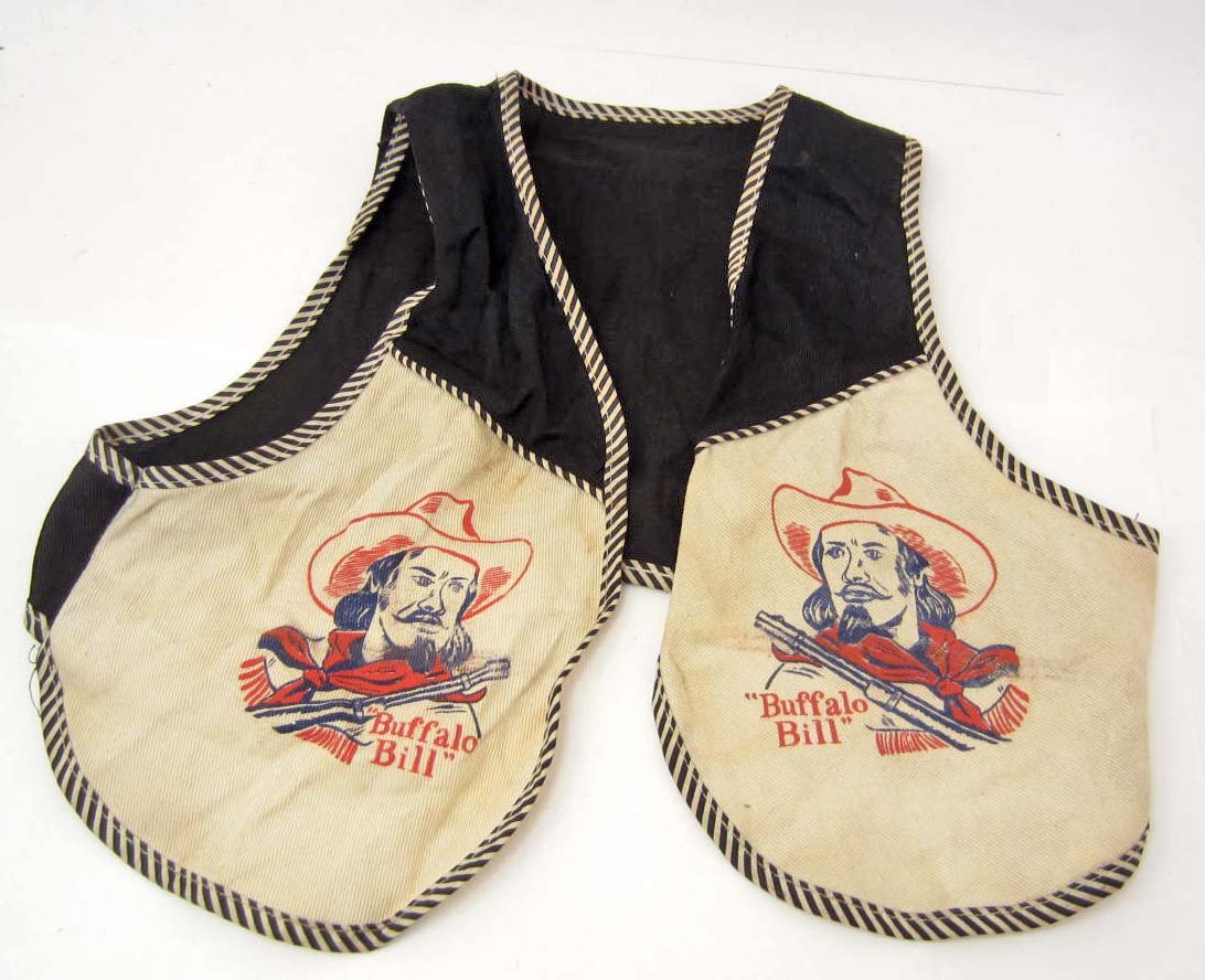 VINTAGE BUFFALO BILL CHILD'S COWBOY VEST