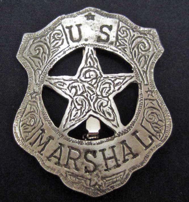 14360 - U.S. MARSHALL METAL COLLECTIBLE BADGE: N/A