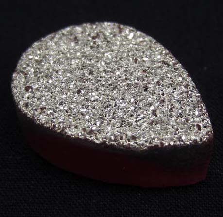 13844 - 18.40 CT. RARE TITANIUM DRUZY AFRICAN GEMSTONE: N/A