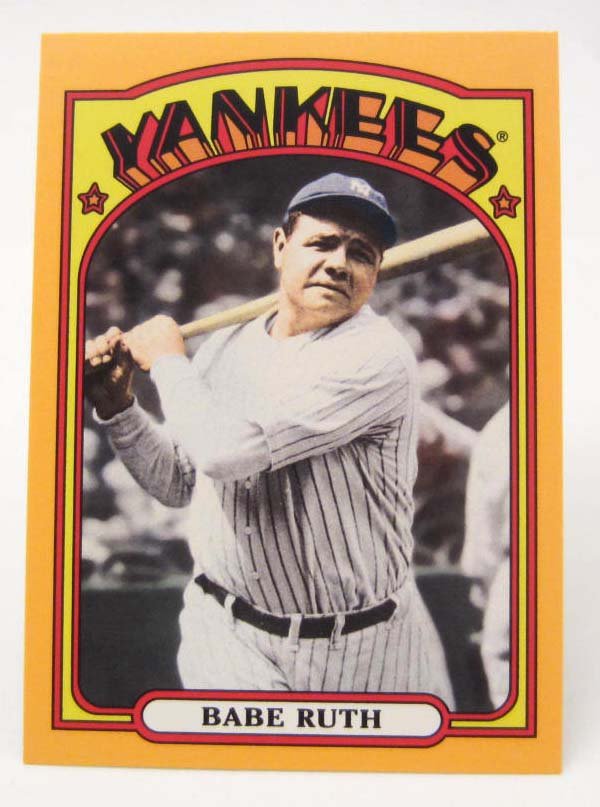 2013 TOPPS ARCHIVES BABE RUTH 1 BASEBALL CARD