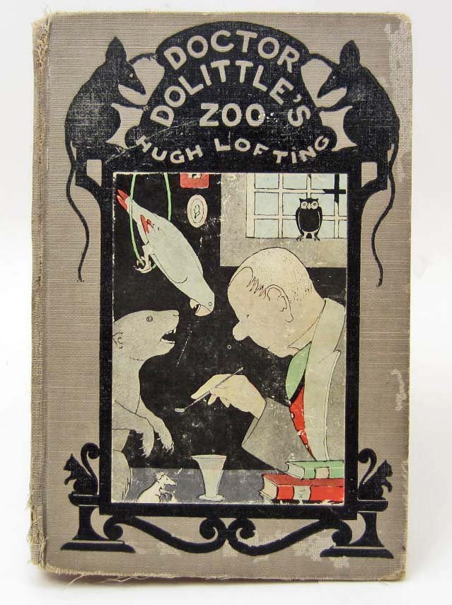C. 1920'S "DOCTOR DOLITTLE'S ZOO" HARDCOVER BOOK: N/A