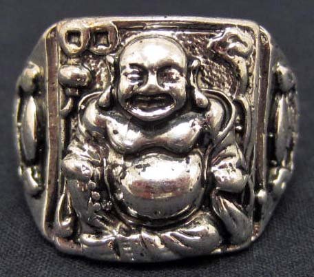 4177 - BALD BUDDHA RING