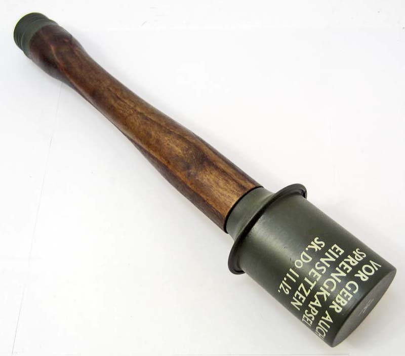 GERMAN NAZI STICK POTATO MASHER GRENADE MODEL Nov 17, 2013 Pioneer