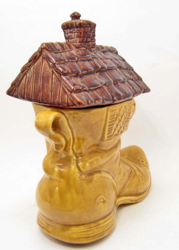 COOKIE JAR OLD SHOE HOUSE MARKED CJ Lot 180
