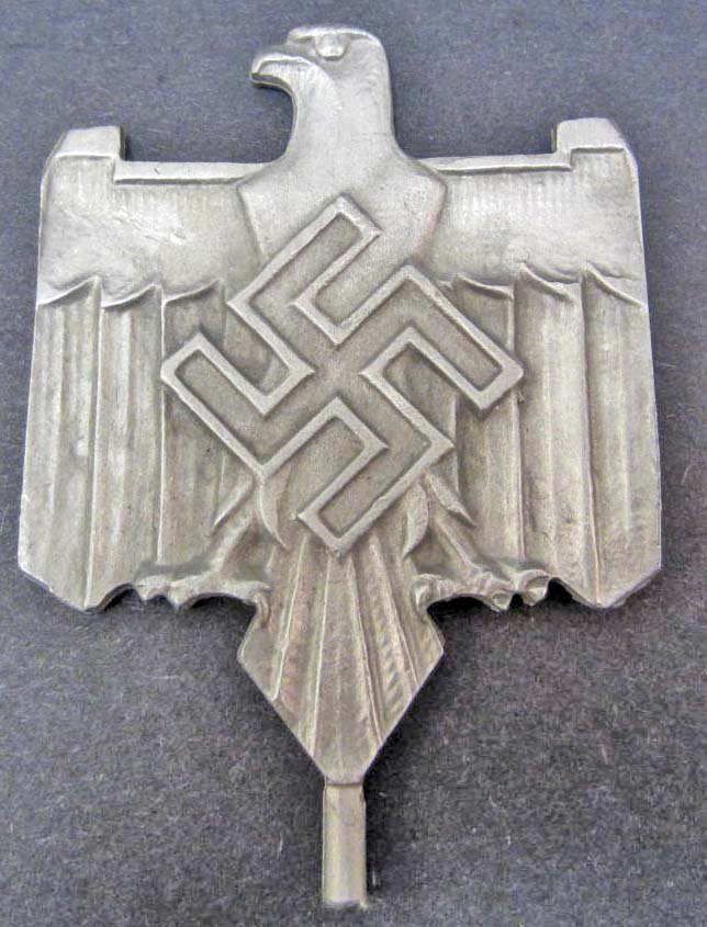 GERMAN NAZI FLAG POLE TOPPER