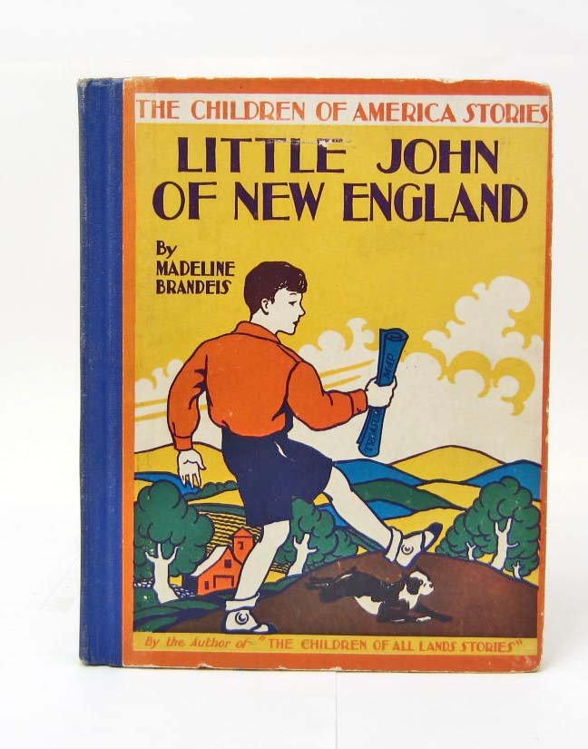 1936 " LITTLE JOHN OF NEW ENGLAND" HARDCOVER BOOK