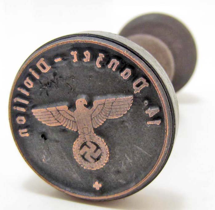 GERMAN NAZI RUBBER STAMP: N/A
