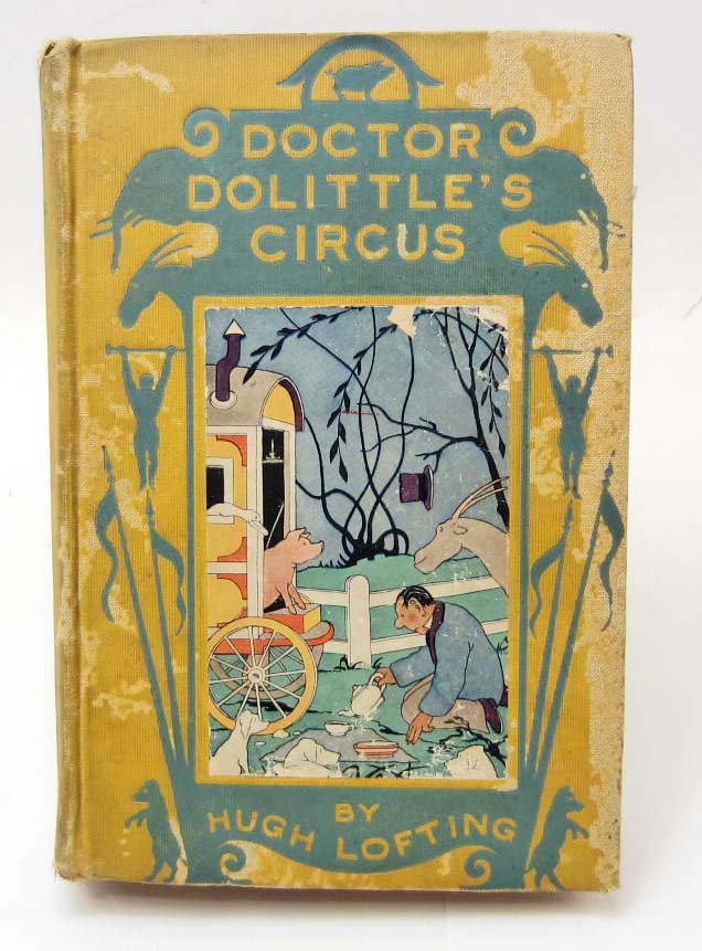 1924 "DOCTOR DOLITTLE'S CIRCUS" HARDCOVER BOOK: n/a