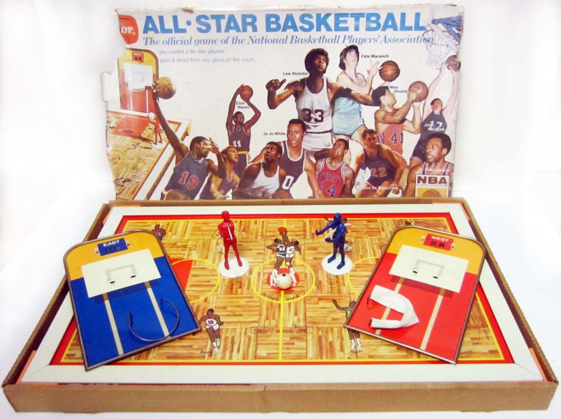 RARE 1960'S TUDOR ALL STAR BASKETBALL GAME LEW