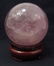 1,750.0 CT. AMETHYST QUARTZ CRYSTAL SPHERE W/ STAND