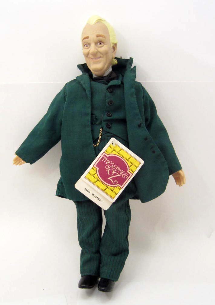 VINTAGE WIZARD OF OZ WIZARD DOLL W/ ORIGINAL TAG: Approx. 14" tall