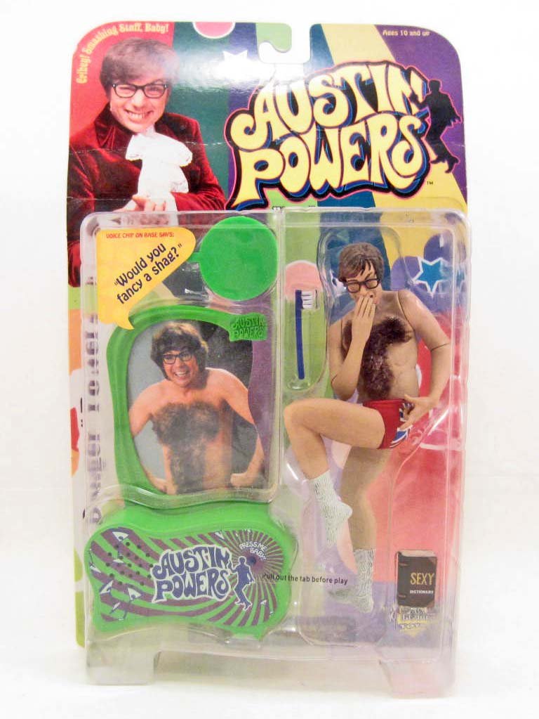AUSTIN "DANGER" POWERS ACTION FIGURE MINT ON CARD: N/A