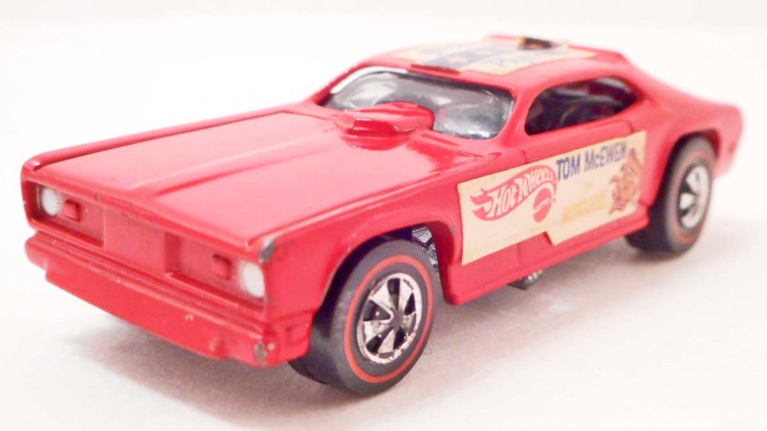 VINTAGE HOT WHEELS RED LINE MONGOOSE RED CAR: N/A