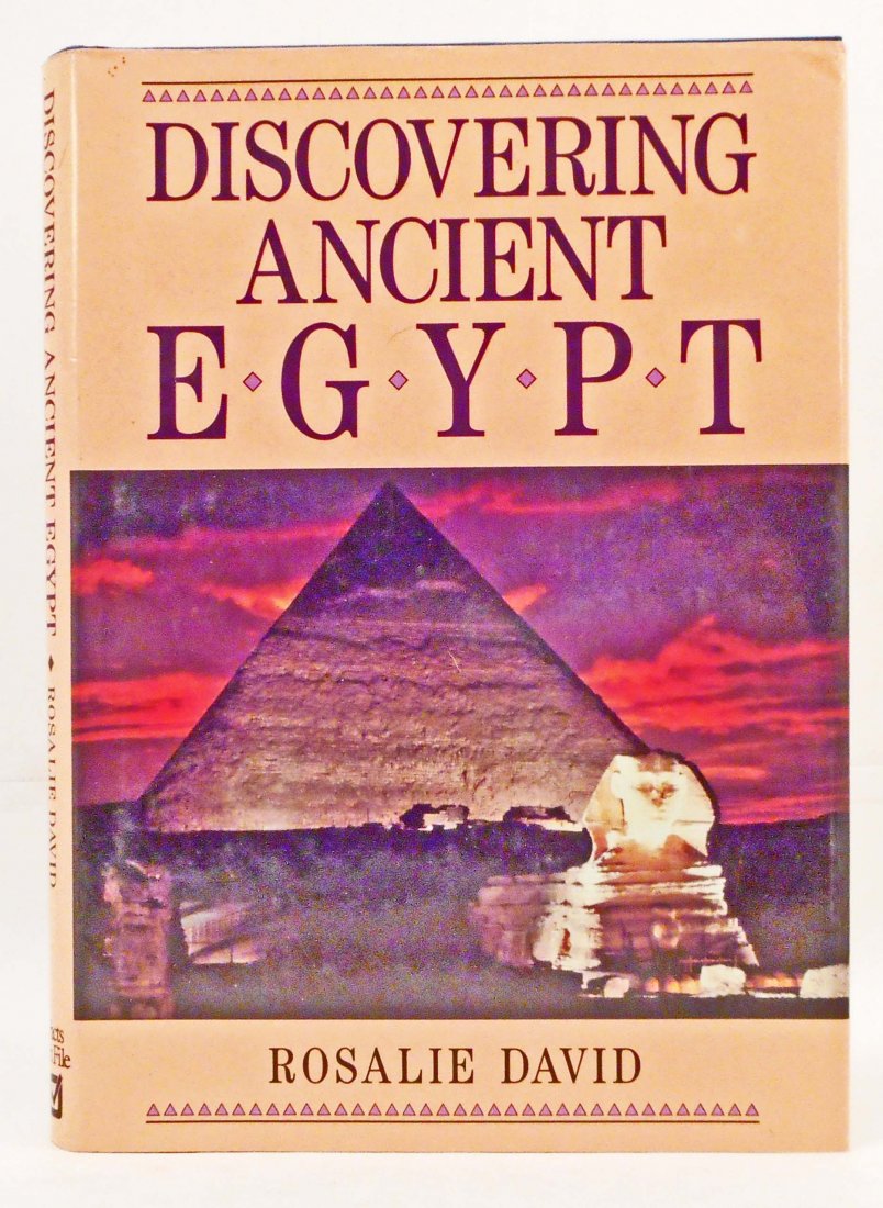 "DISCOVERING ANCIENT EGYPT" HARDCOVER BOOK WITH: N/A
