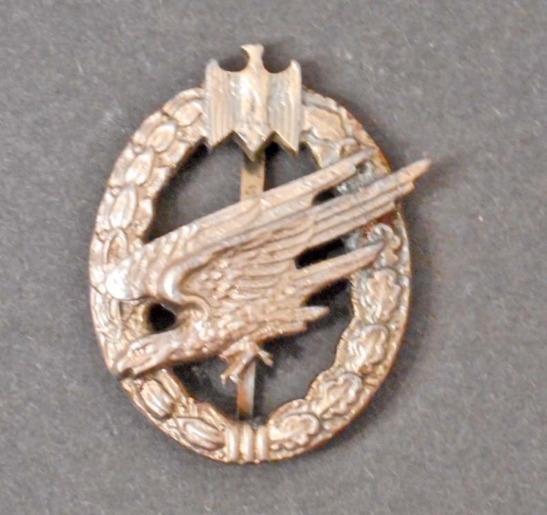 GERMAN NAZI ARMY PARATROOPER BADGE: N/A
