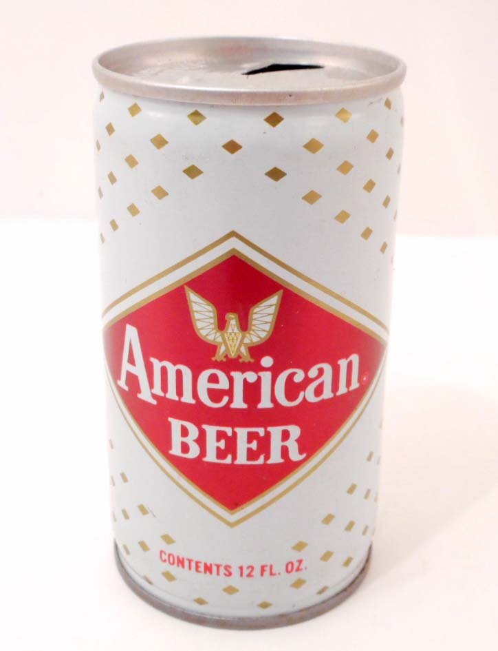 VINTAGE AMERICAN BEER PULL TAB ADVERTISING BEER CAN: n/a