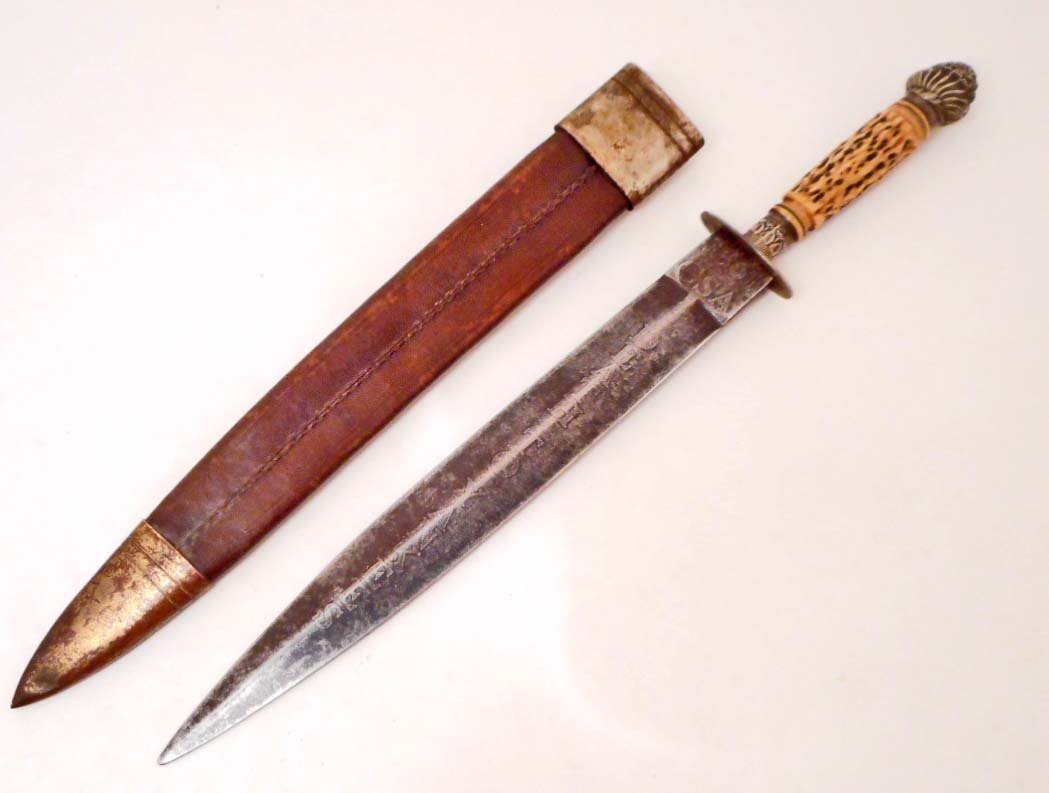 CONFEDERATE STATES ARMY CSA CIVIL WAR ERA COMBAT BOWIE (1 of 4)