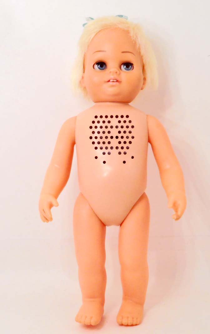 VINTAGE MATTEL TINY CHATTY BABY - WORKS GREAT (1 of 3)