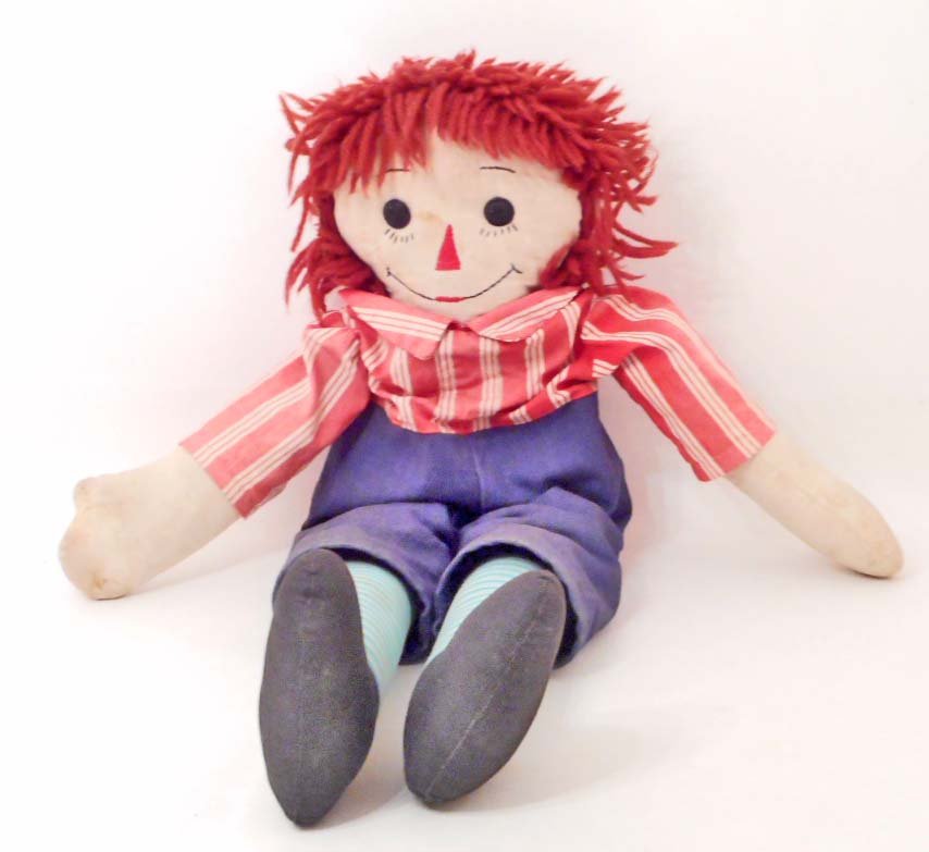 VINTAGE RAGGEDY ANDY DOLL (1 of 2)