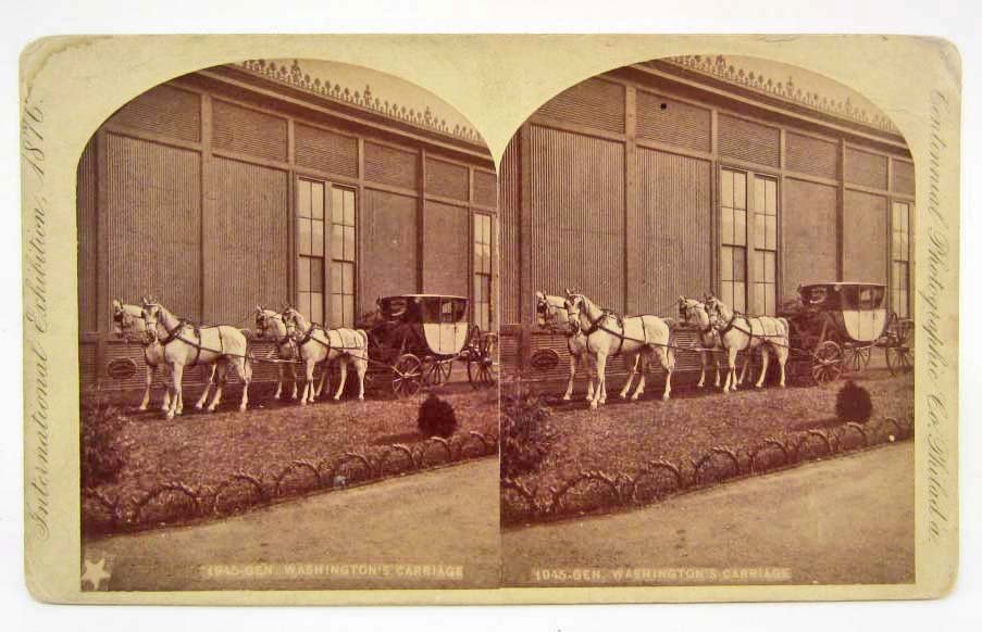 1876 STEREOVIEW PHOTO CARD AT INTERNATIONAL EXPOSITION (1 of 4)