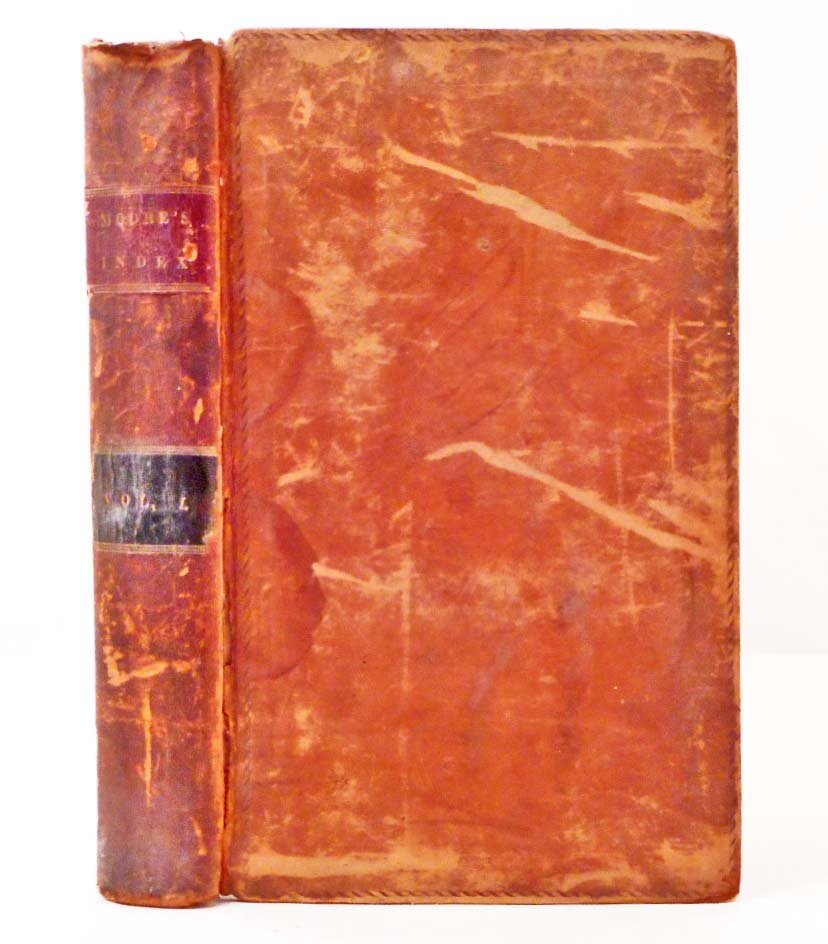 1819 KINGS BENCH AND COMMON PLEAS FROM 1785-1818": A digested index to the term reports containing all the points of law argued and determined. Vol, 1 of 2 by John Bayly Moore