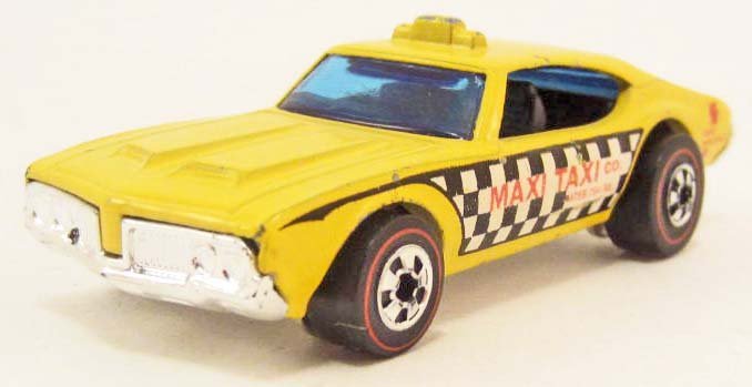 VINTAGE HOT WHEELS RED LINE FLYING COLORS MAXI TAXI: n/a