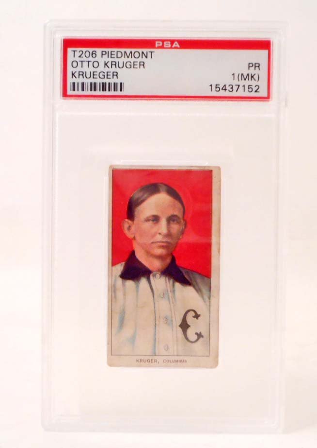 T206 PIEDMONT OTTO KRUGER BASEBALL CARD - PSA PR1: N/A