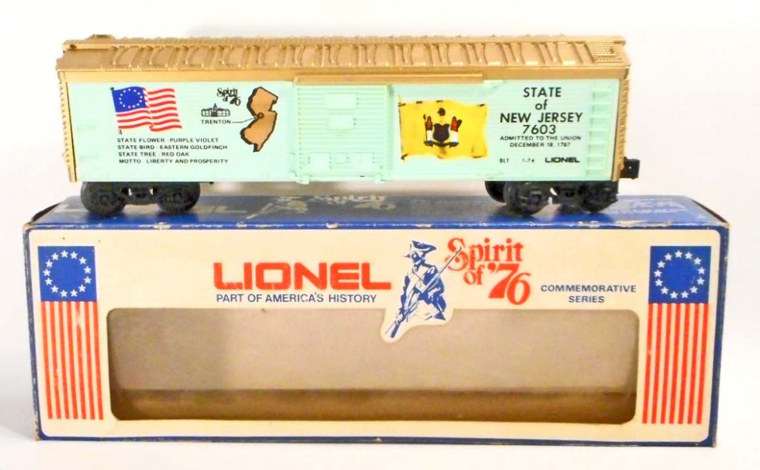VINTAGE 1960S LIONEL SPIRIT OF 76 TRAIN CAR - 0 SCALE: N/A