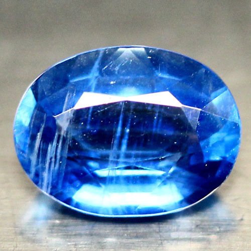 1.34 CT NATURAL! BLUE NEPAL KYANITE OVAL: n/a