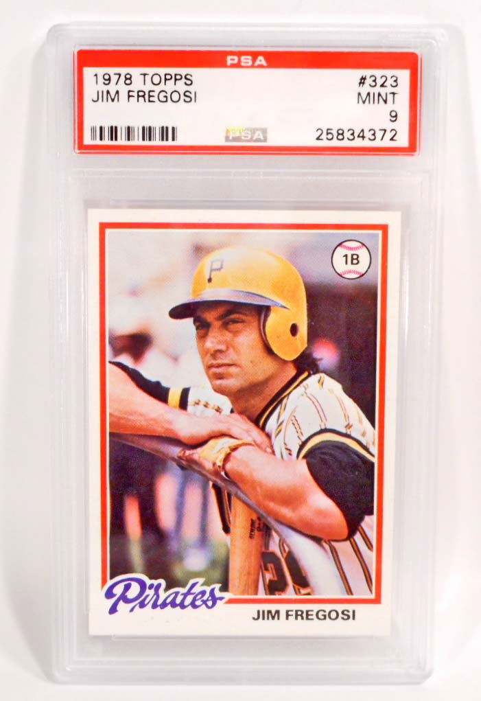 1978 TOPPS JIM FREGOSI #323 BASEBALL CARD - PSA MINT 9 (1 of 2)