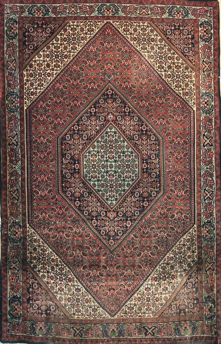 Antique Persian Bidjar Rug 3 ft 9 in x 5 ft 11 in (1.14 m x 1.8 m) (1 of 4)